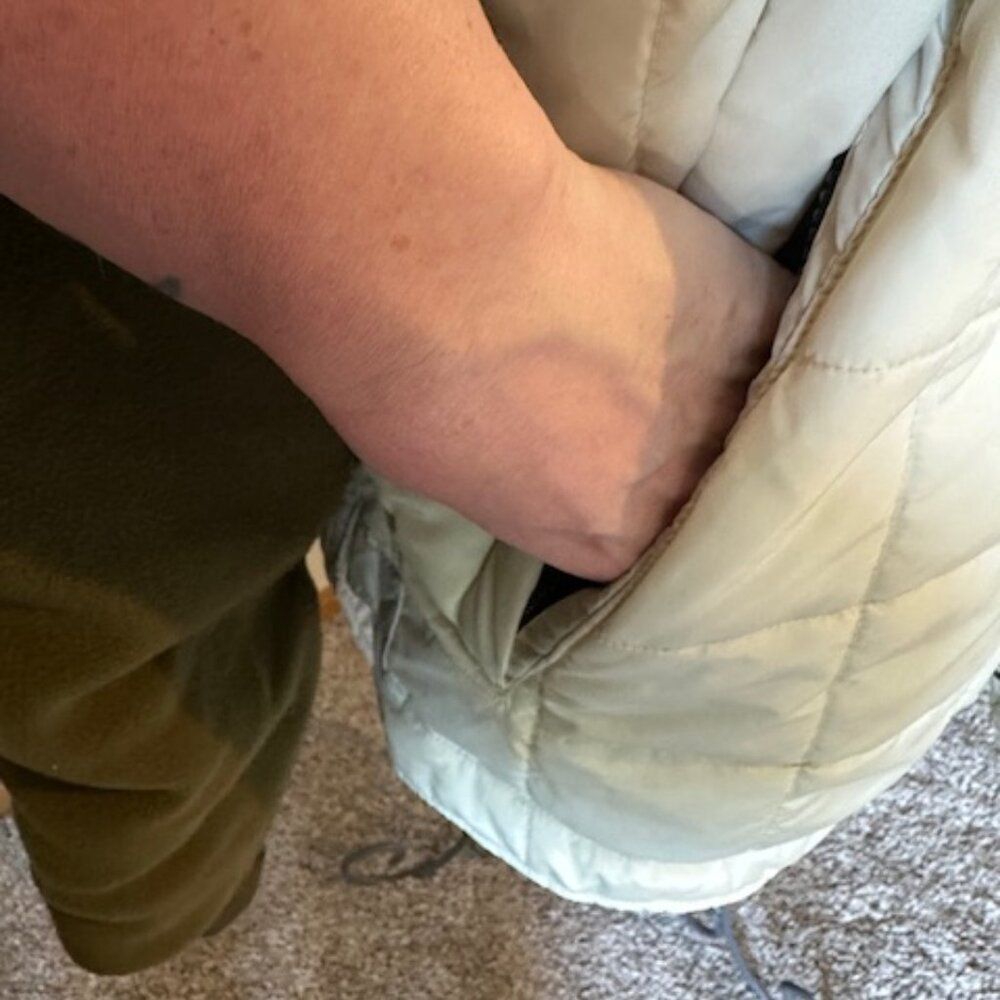 ***** Vans Olive Green and Cream Jacket   8581  Large - Picture 5 of 8